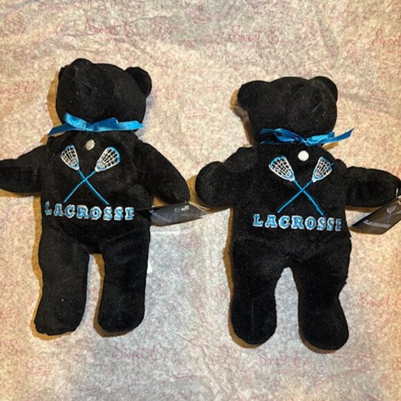 NEW- Set of 2 - Lacrosse Stuff Animal - Picture 1 of 3